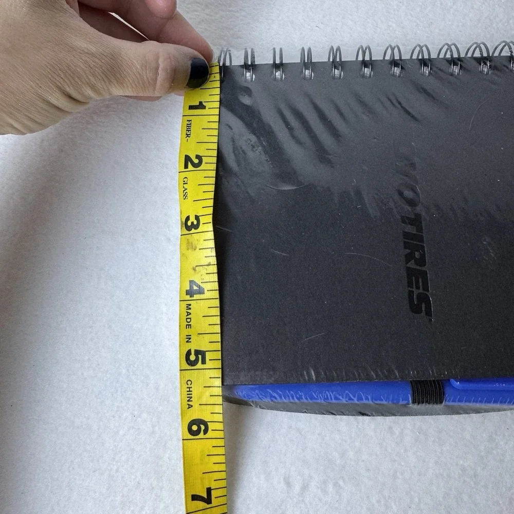 New Toyo Tires Spiral Notebook Black With Pen Advertising Note Book